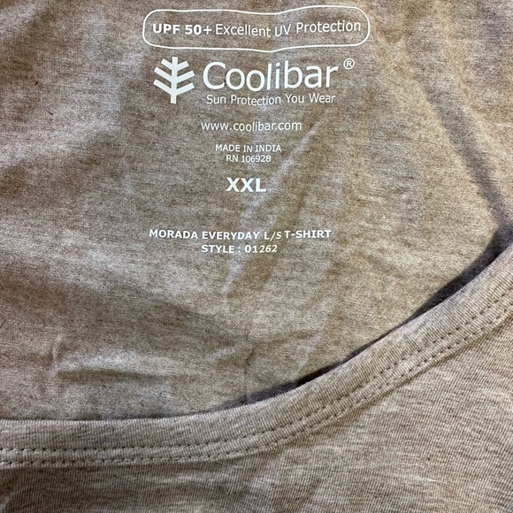Coolibar Women's Morada Long Sleeve t-shirt, UPF 50+, NWOT, XXL - Picture 4 of 4